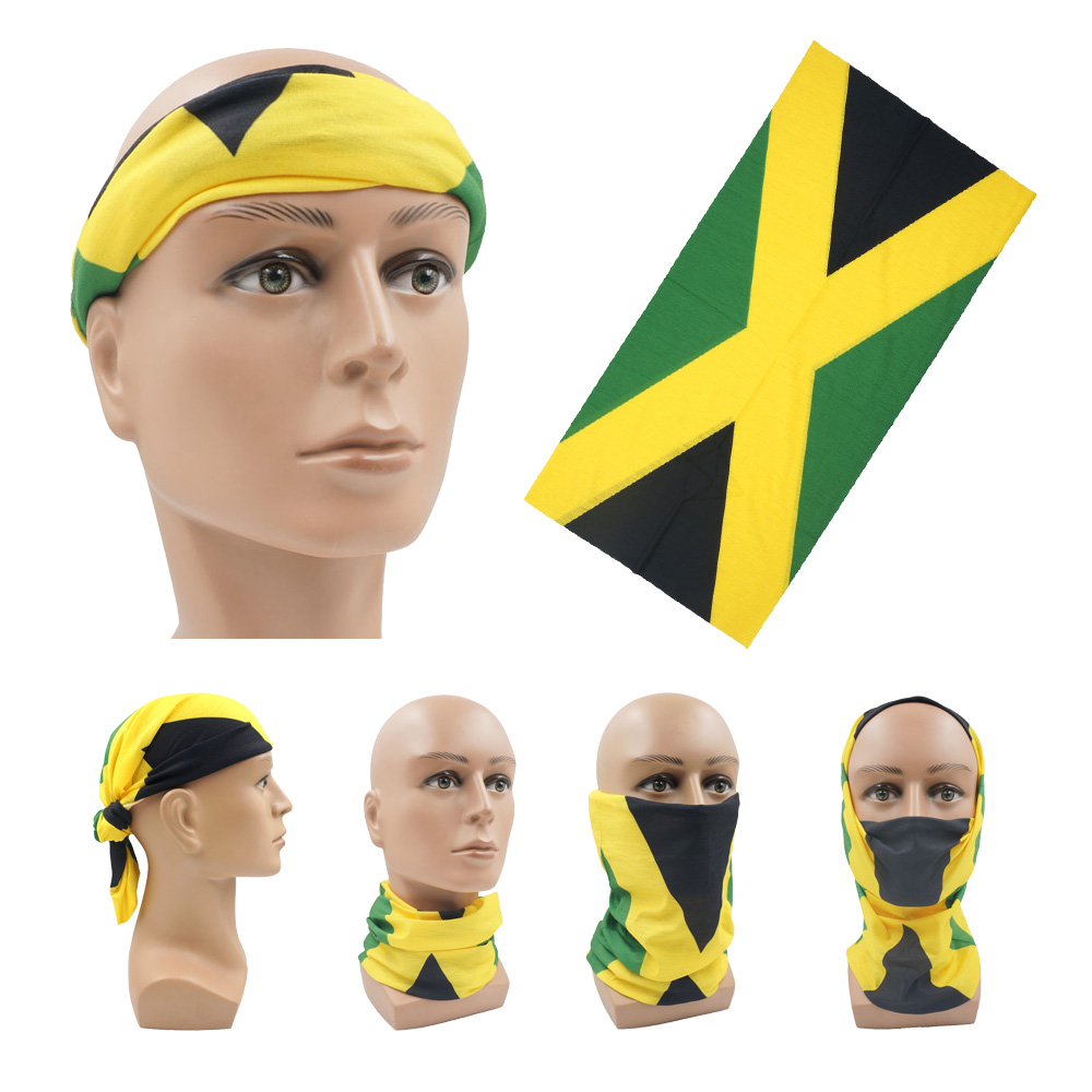 Running Gear Parts - Masker wajah lari bernapas syal bendera
