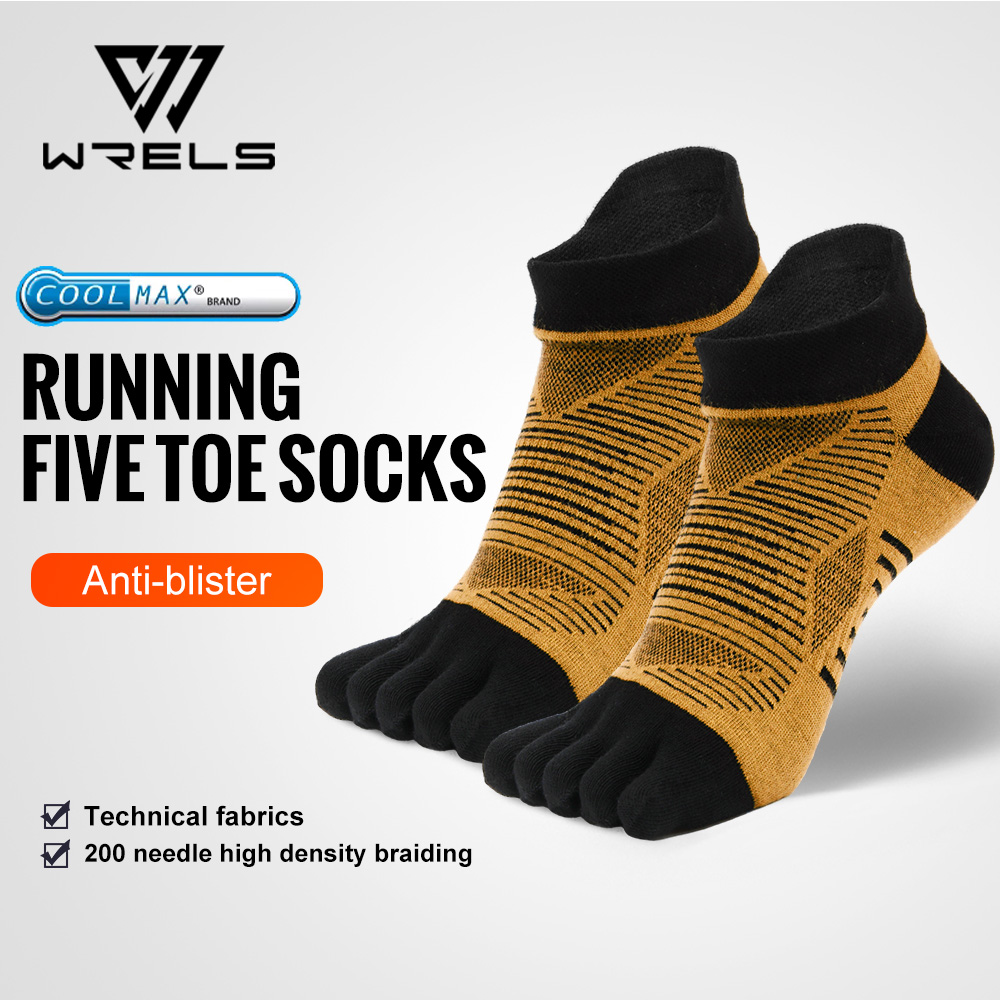 Anti Blister Sock - WRELS COOLMAX Kaus Kaki Lima Jari