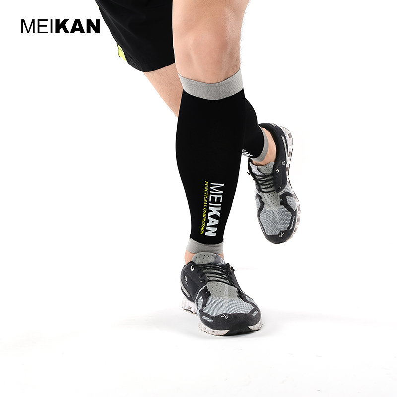 Running Gear For Marathon - MEIKAN Fungsional Betis Kompresi Lengan Penghangat