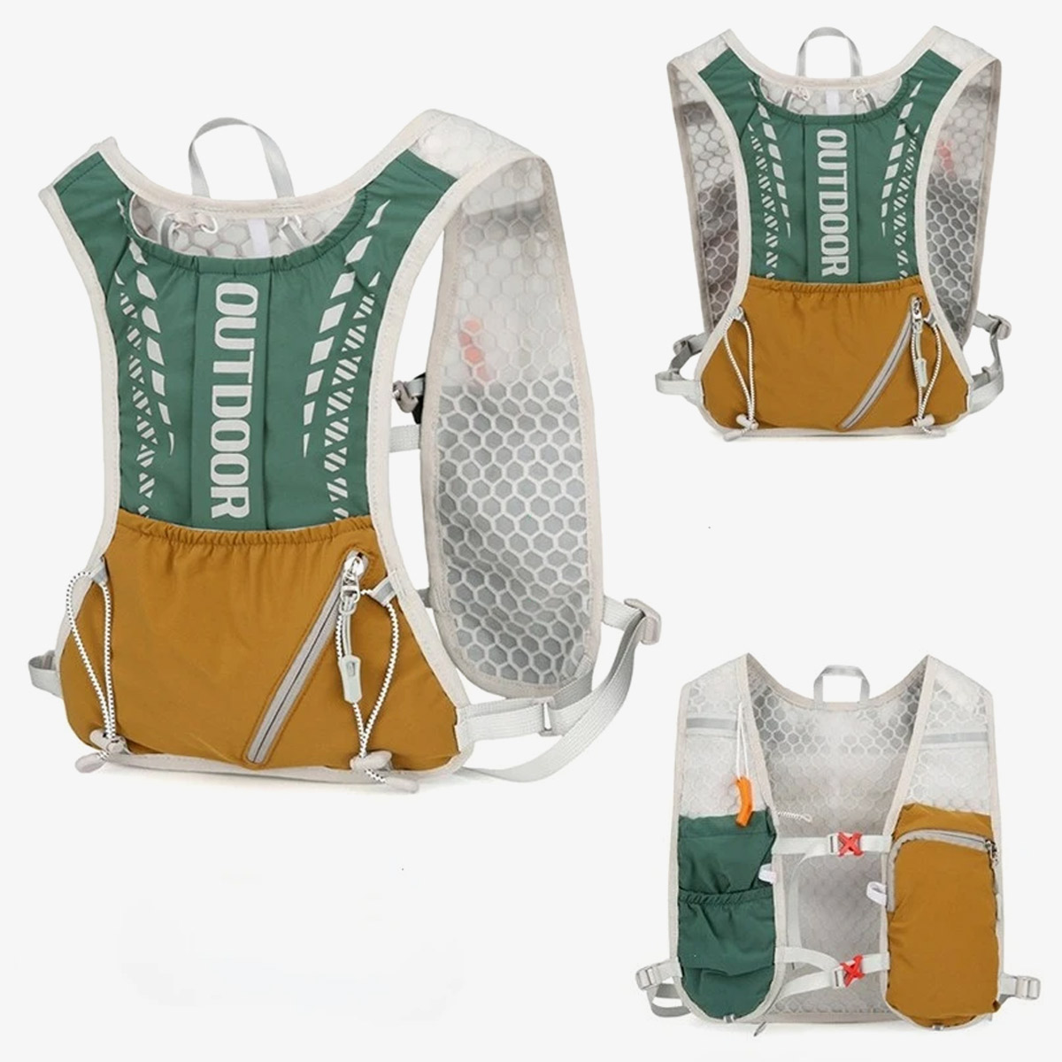 Running Gear For Marathon - Ransel Lari Lintas Alam Profesional, Kantong