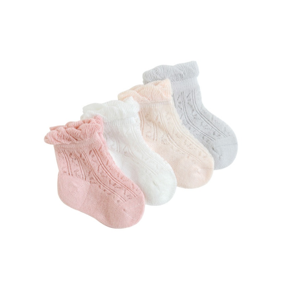4 Pasang Kaus Kaki Bayi Katun  - Anti Blister Sock ulasan dan harga