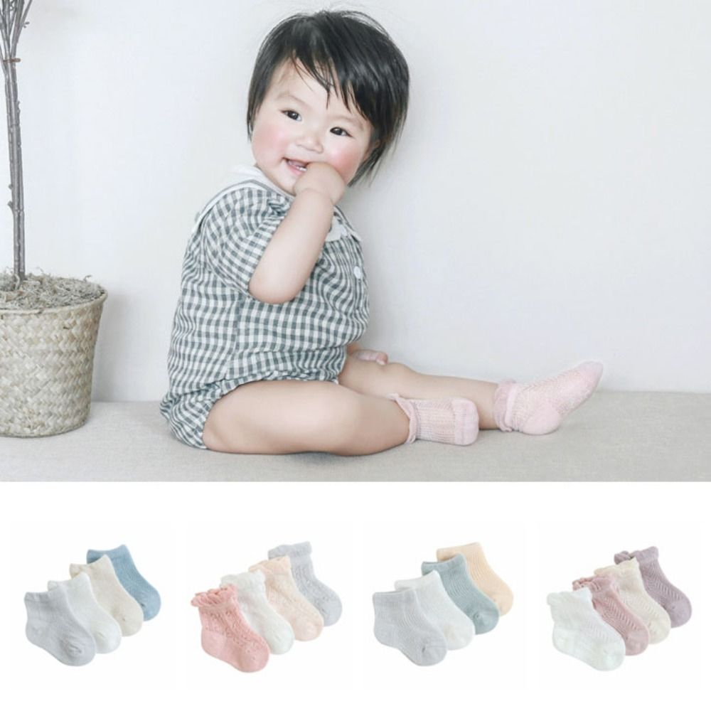 4 Pasang Kaus Kaki Bayi Katun  - Anti Blister Sock ulasan dan harga