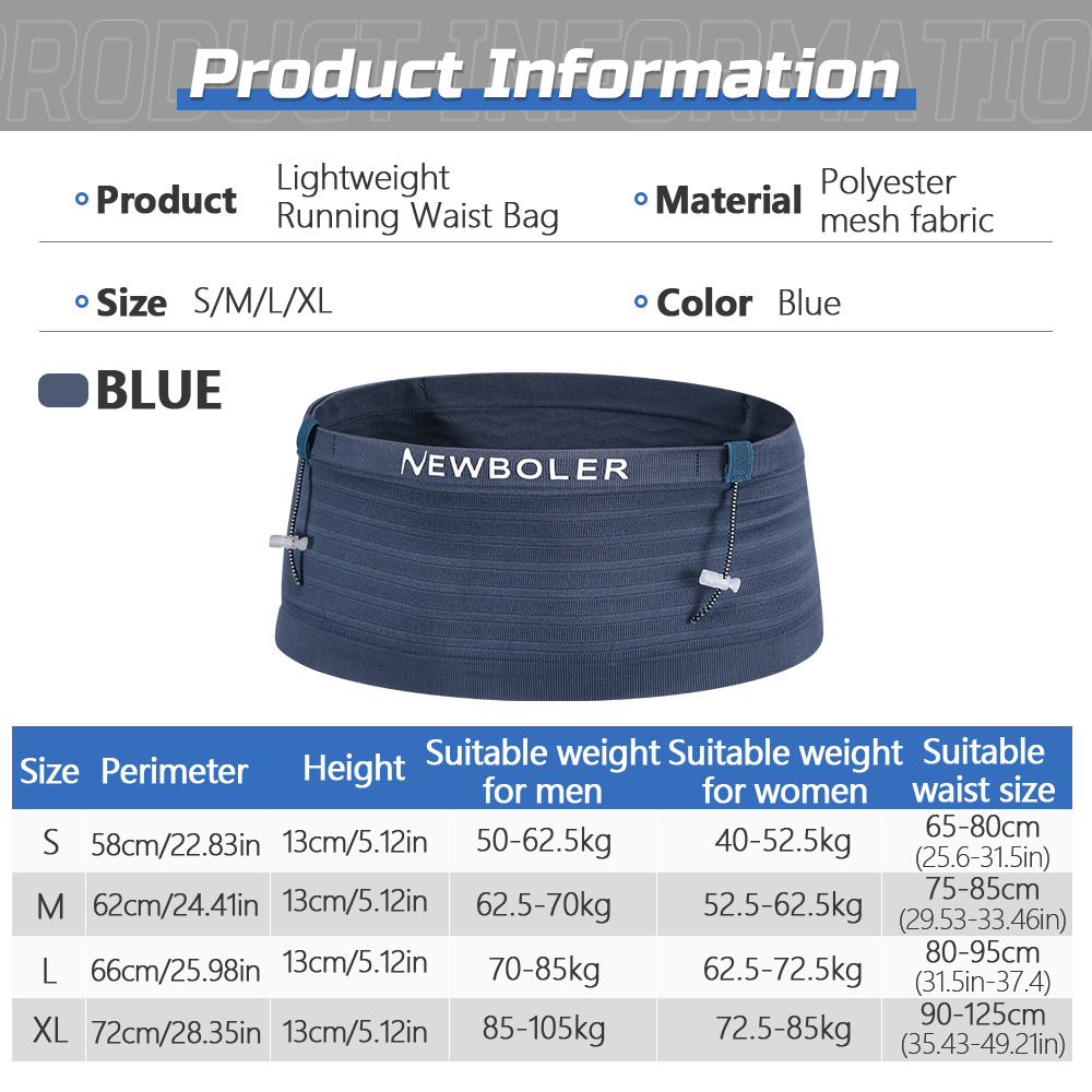 NEWBOLER Tas Pinggang Olahraga - Running Gear Bag ulasan dan harga