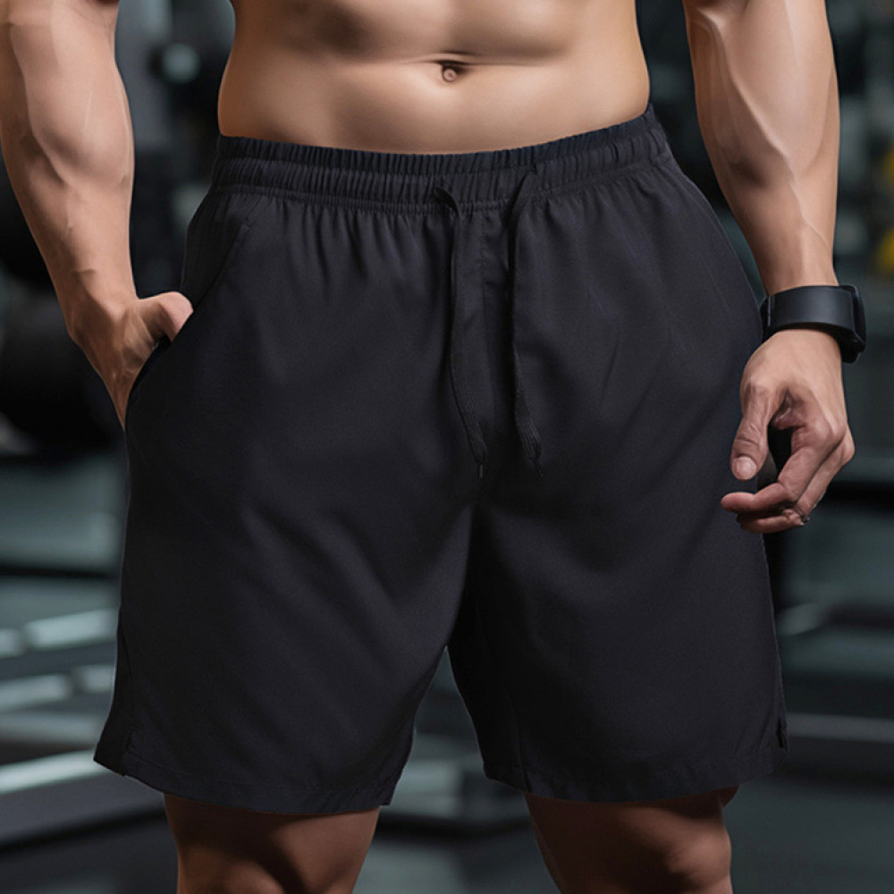 Celana Pendek Pria Bahan Mesh  - Running Gear Gym ulasan dan harga