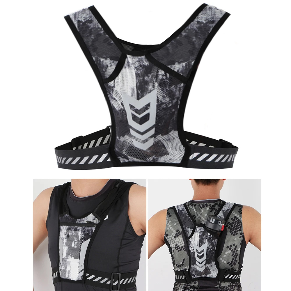 Rompi Lari Reflektif dengan Te - Running Gear Gym ulasan dan harga