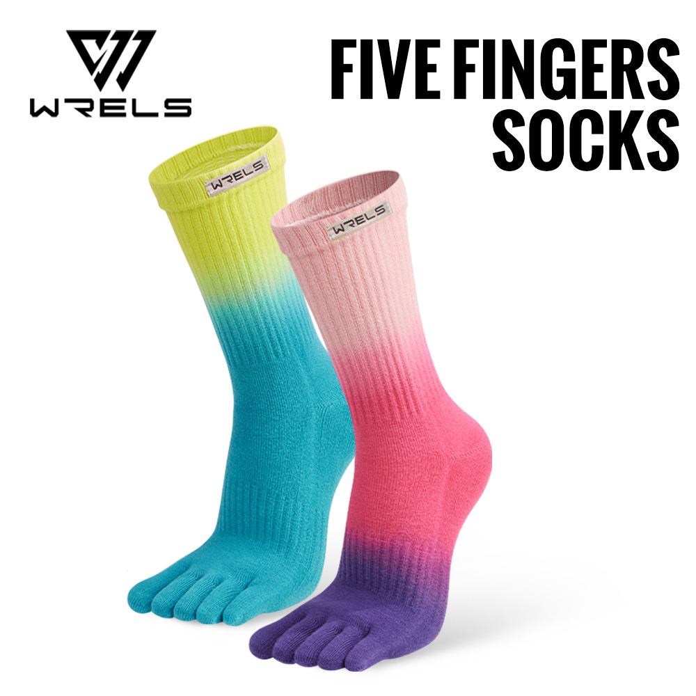 Kaos Kaki Lima Jari WRELS Katu - Anti Blister Sock ulasan dan harga