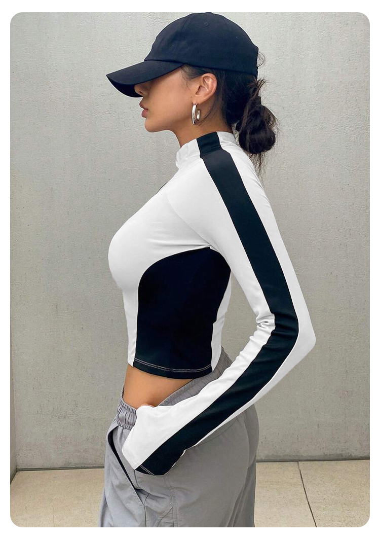 Jaket Yoga Kerah Tinggi untuk  - Running Gear Woman ulasan dan harga