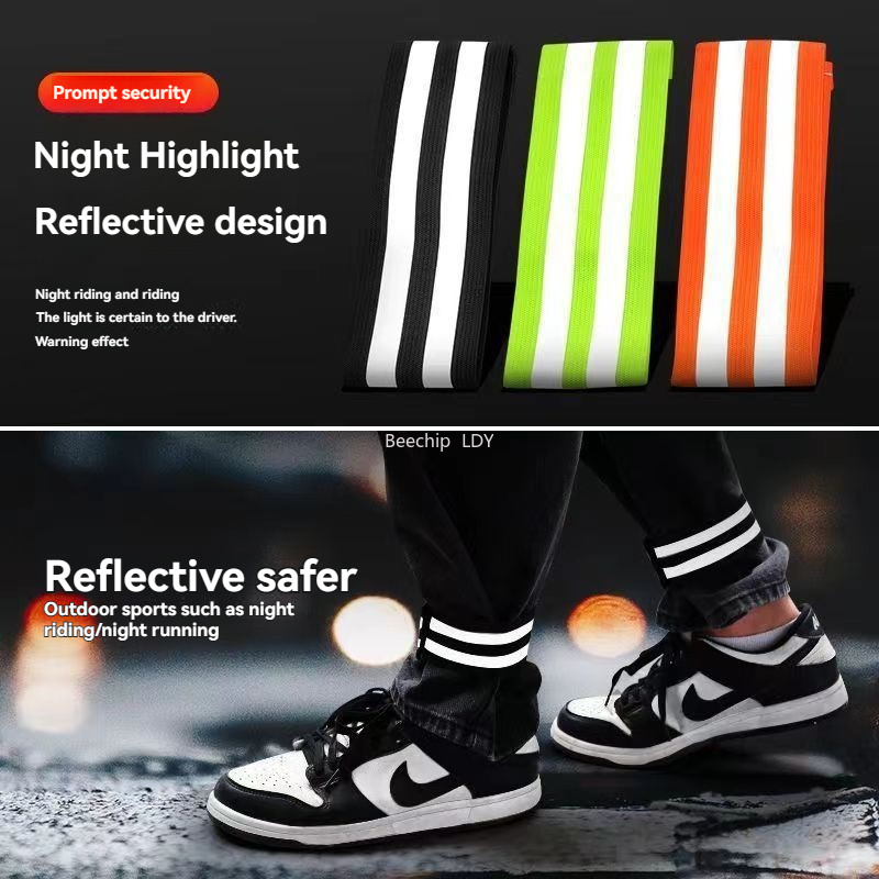 Tali Celana Sepeda Reflektif u - Running Gear Parts ulasan dan harga
