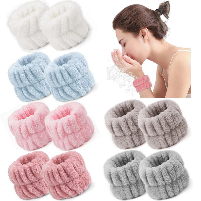 2 Buah Gelang Handuk Serat Mik - Sweat Band Wrist ulasan dan harga