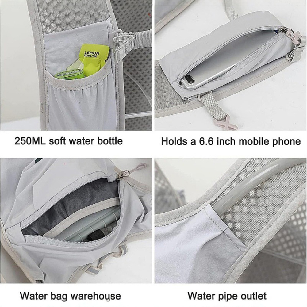 Rompi Hidrasi Lari Uniseks Rom - Running Gear For Marathon ulasan dan harga