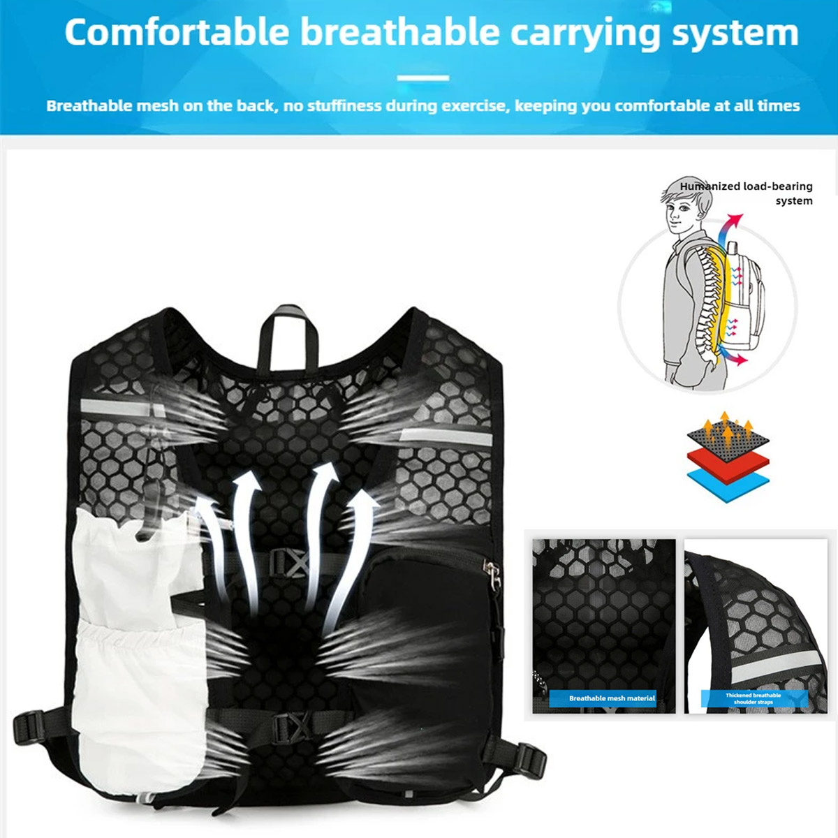 Ransel Lari Lintas Alam Profes - Running Gear For Marathon ulasan dan harga