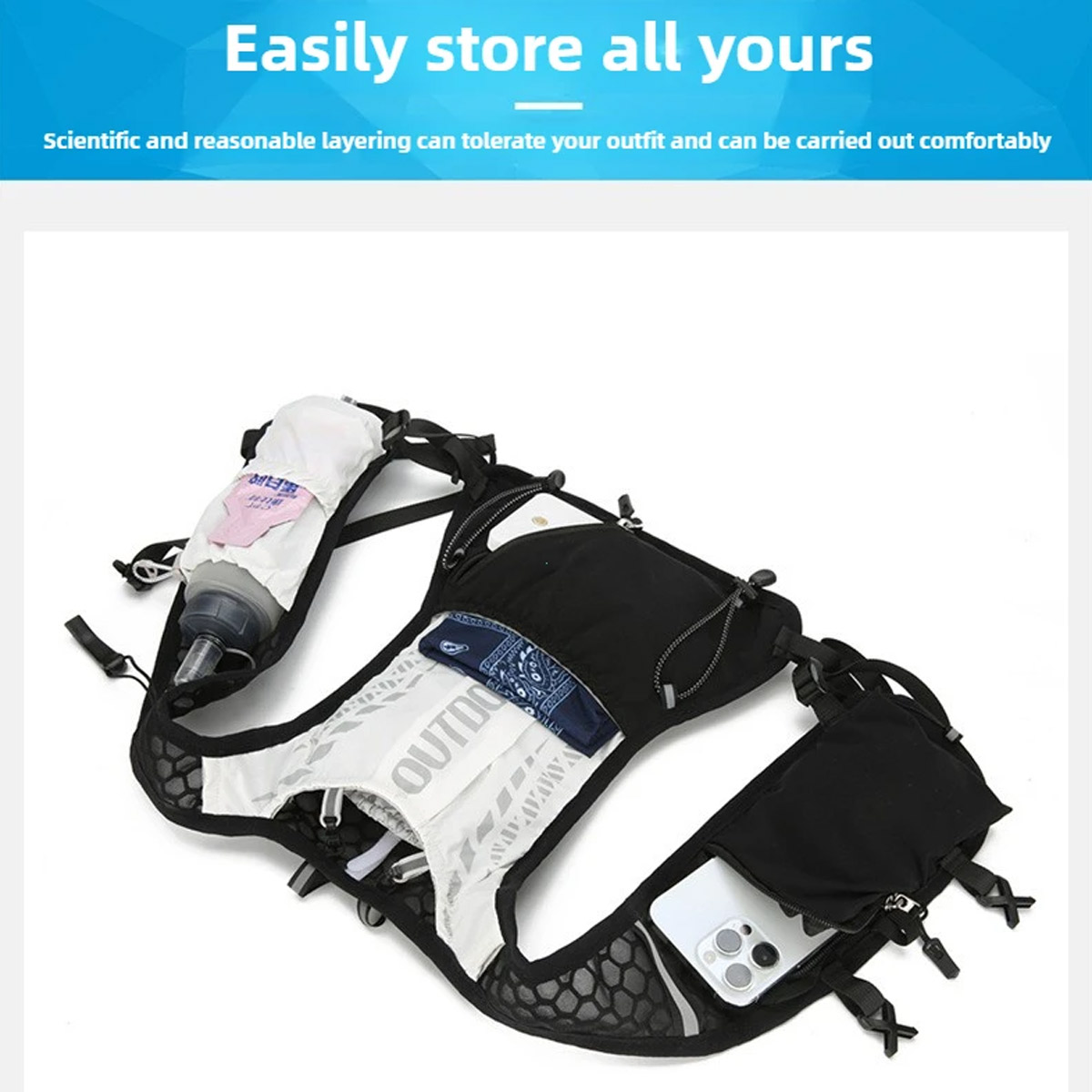 Ransel Lari Lintas Alam Profes - Running Gear For Marathon ulasan dan harga