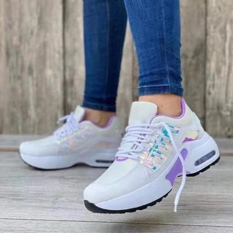 Sepatu kets modis wanita denga - Running Gear Woman ulasan dan harga