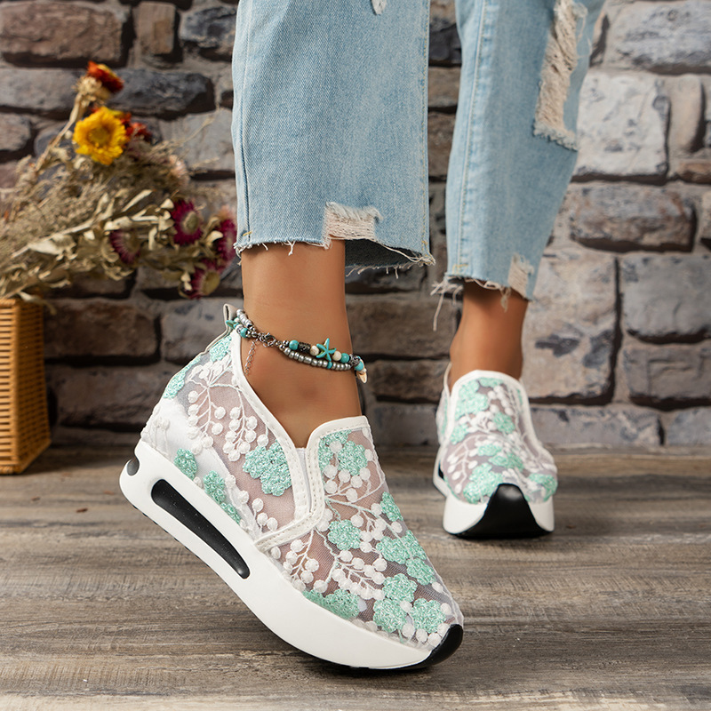 Sepatu Olahraga Wanita Platfor - Running Gear Woman ulasan dan harga
