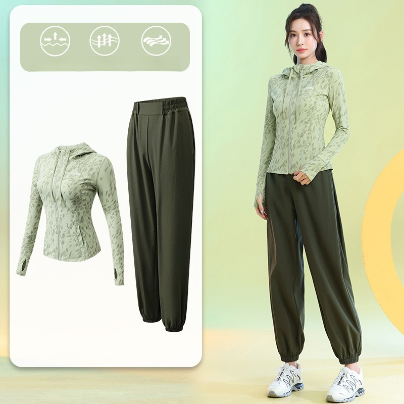 Setelan Lari Wanita Lengan Pan - Running Gear Woman ulasan dan harga